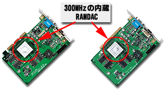 300MHz̓RAMDAC(AGP)