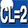CL=2