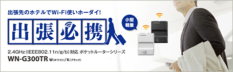 出張先のホテルでWi-Fi使いホーダイ！出張必携