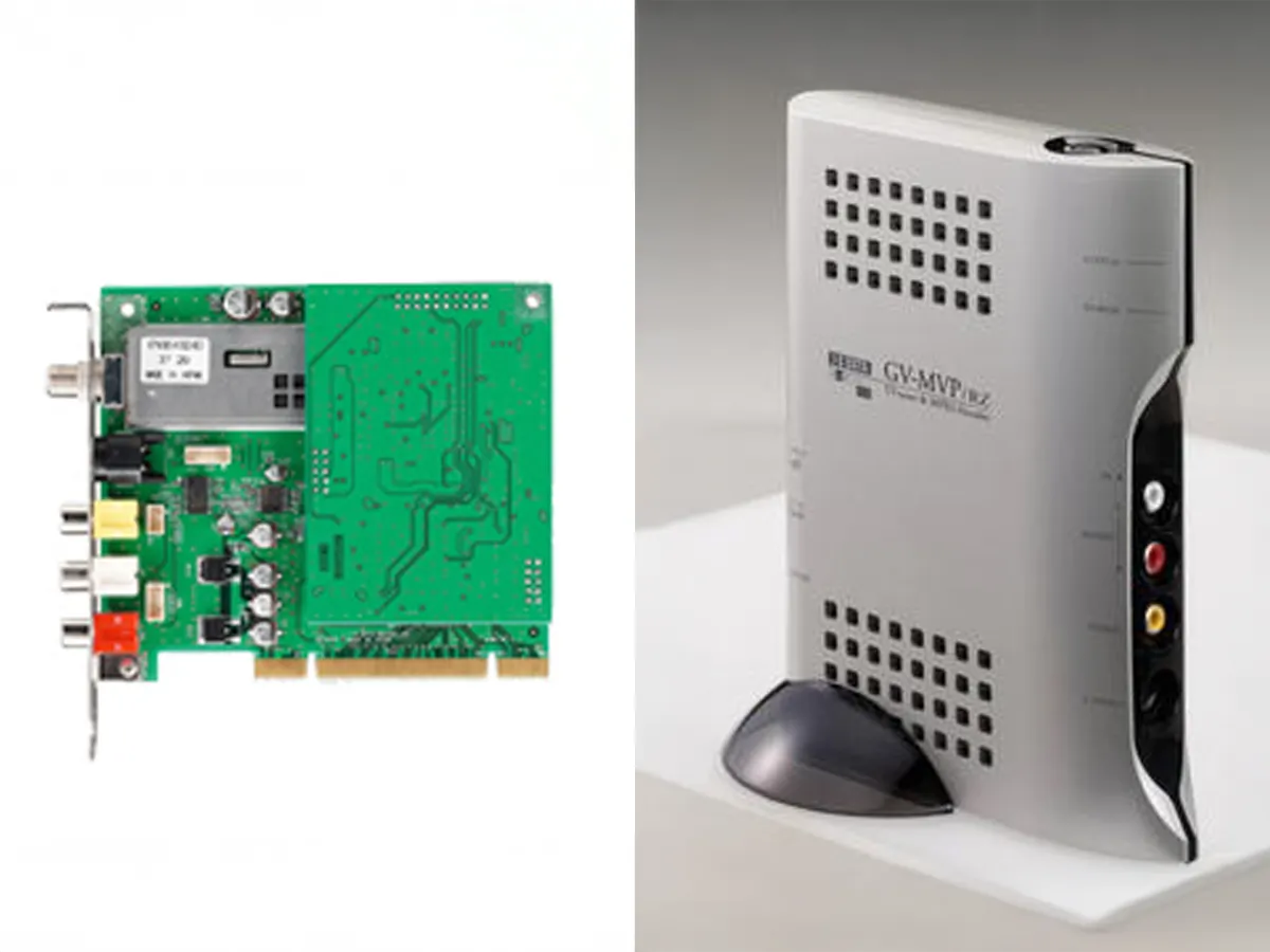 TVチューナーボード「GV-MVP/RX」、TVキャプチャBOX「GV-MVP/RZ」