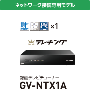 ネットワーク接続専用モデル GV-NTX1A