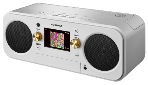 コンパクトなレトロモダンデザインのCD-P1シリーズ