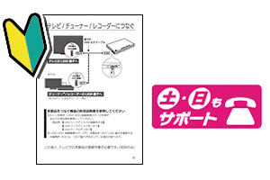 はじめての方でも安心の「接続ガイド」付&土日サポート対応