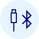 USB・Bluetooth&reg;の2WAY展開