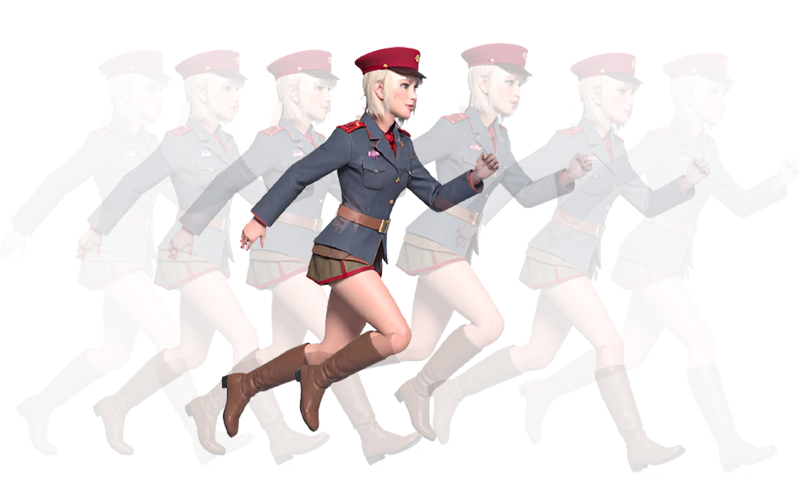 応答速度の違い、残像がないから狙いがズレない