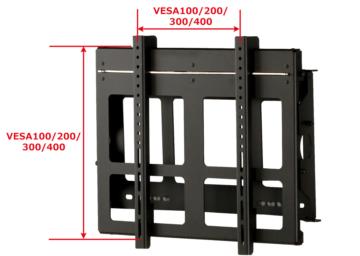 壁掛け固定金具「DA-WM1」　VESA規格に対応