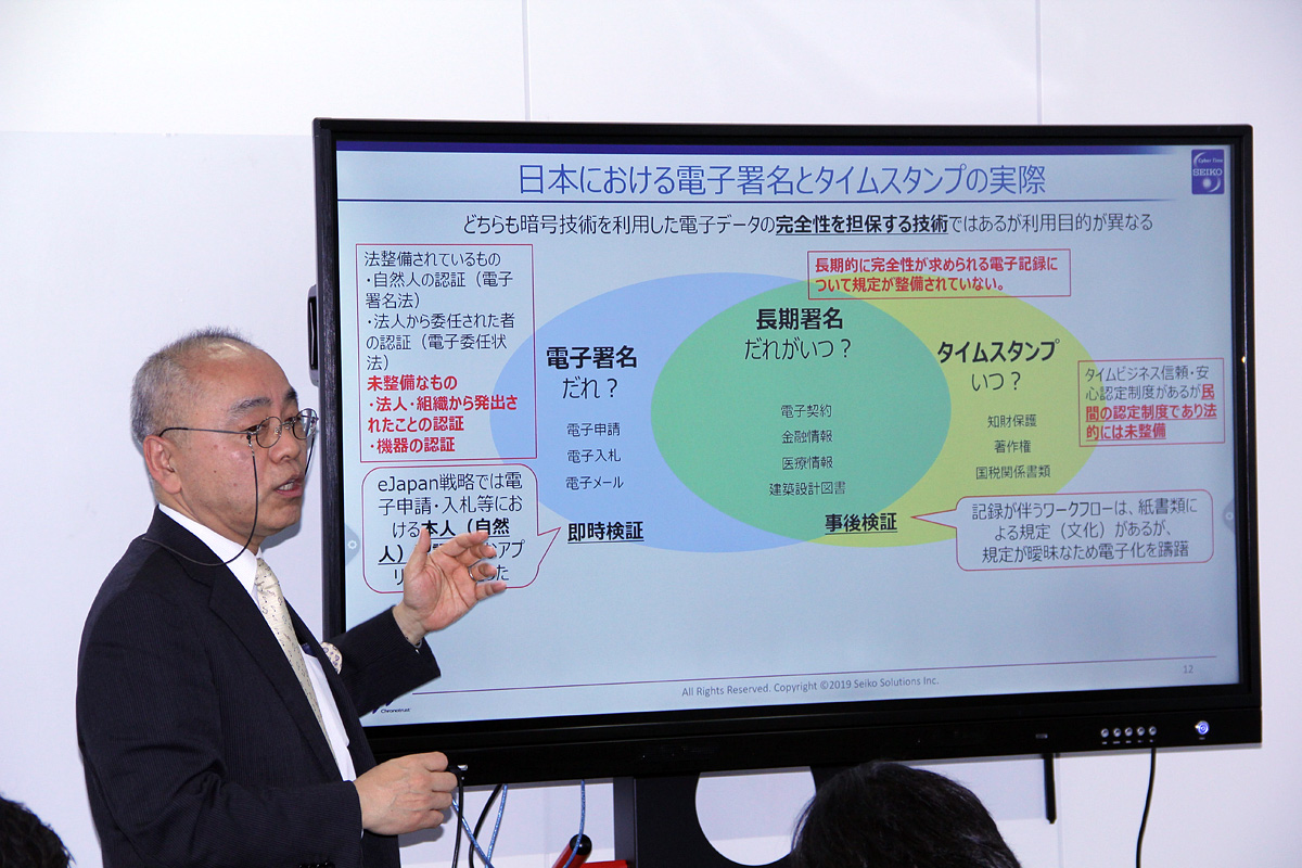 日本における電子署名とタイムスタンプの実際