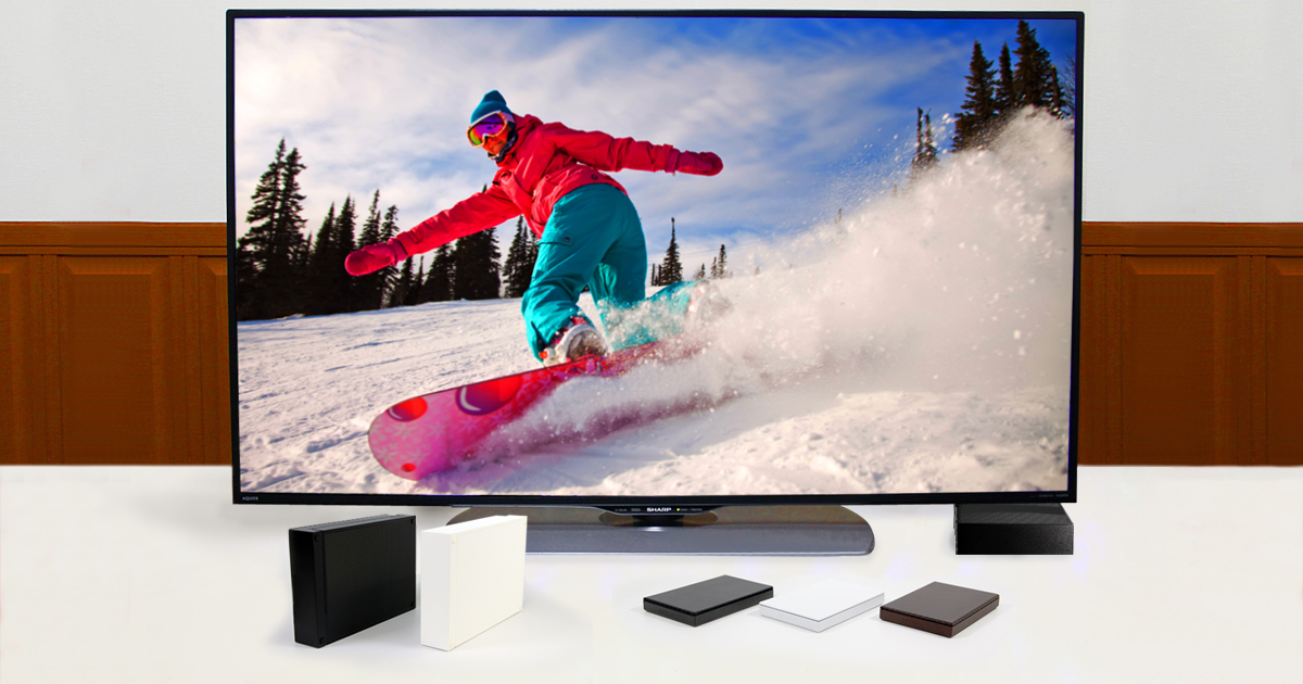 年末年始のテレビ特番は外付けHDDに録りためる | アイオーデータ I-O DATA