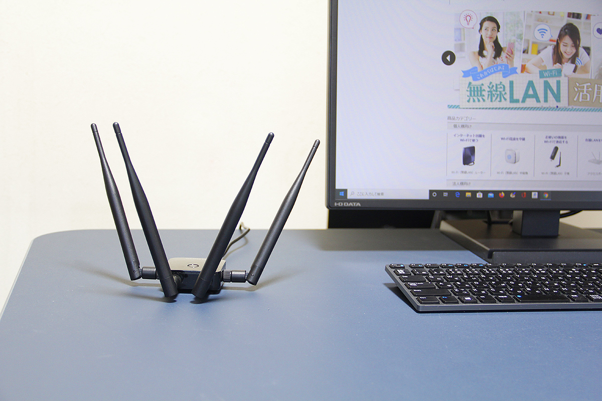 テレワーク特集】デスクトップPCをかんたんWi-Fi化できるUSB接続Wi-Fi