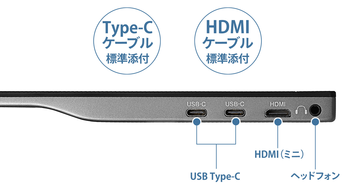 「LCD-CF161XDB-M」の端子