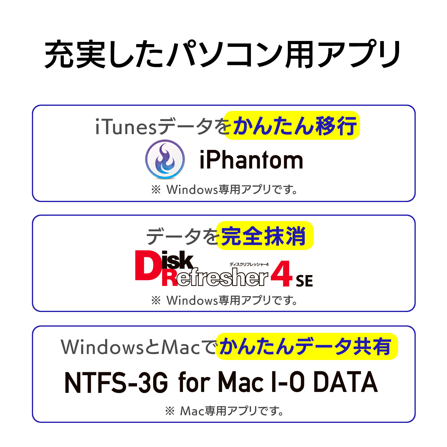 その他の便利なアプリ