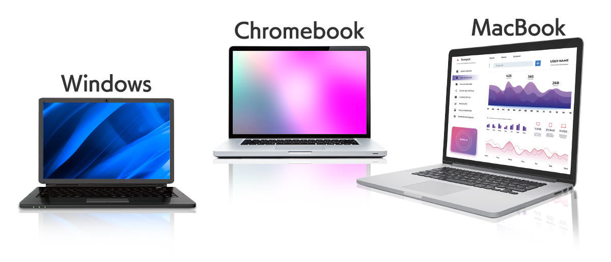 Windows、MacOS、Chromebookで使える