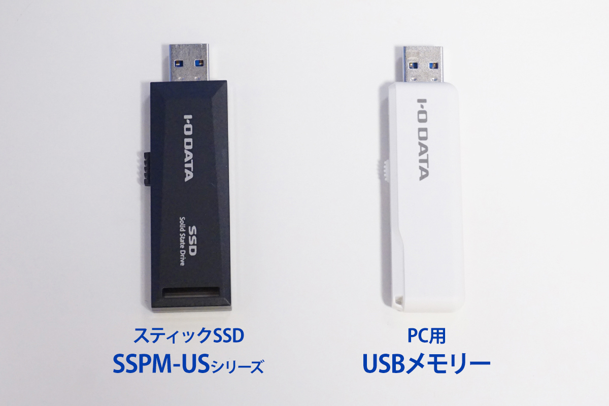 USBメモリーと同じぐらいのコンパクトサイズ