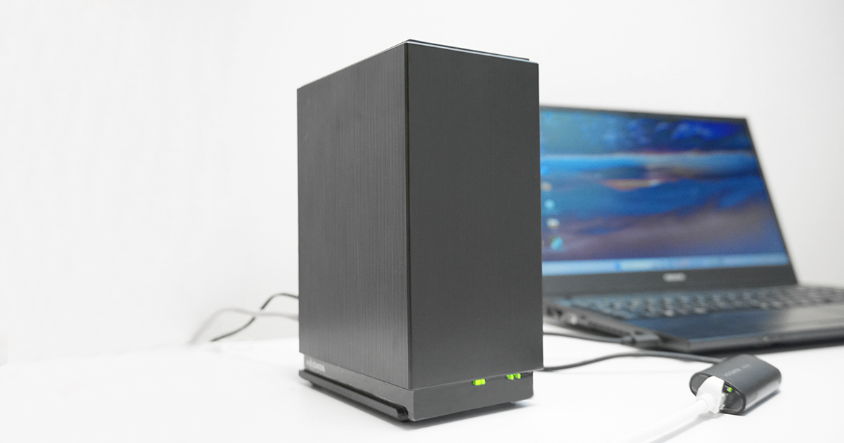 2.5GbE対応】大容量・高速NASで快適に動画作成・バックアップ！ | アイ