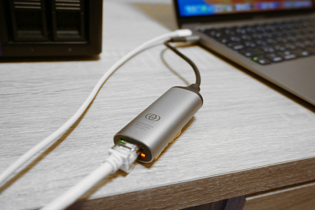Type-C接続5GbE対応のLANアダプター「GP-CR455GH/S」