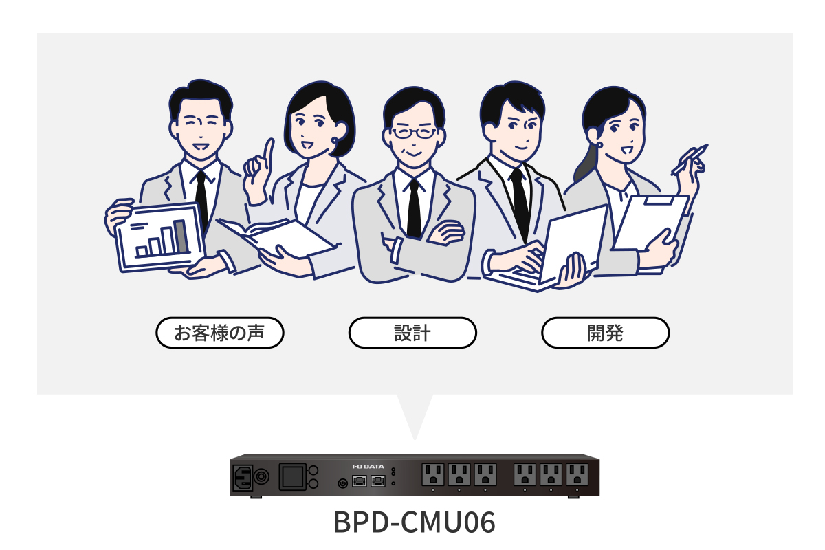 培ってきた技術力とお客様の声が開発、設計、チューニングに反映された「BPD-CMU06」