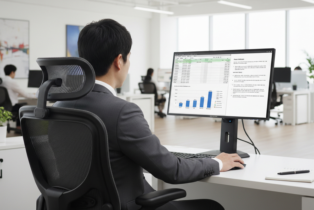 高リフレッシュレートは目の負担軽減にもつながる