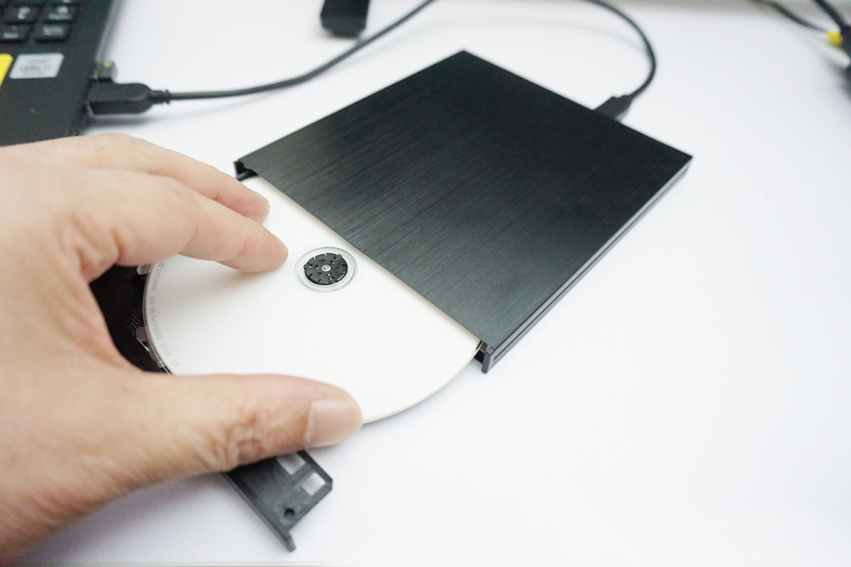 ディスクをセットする