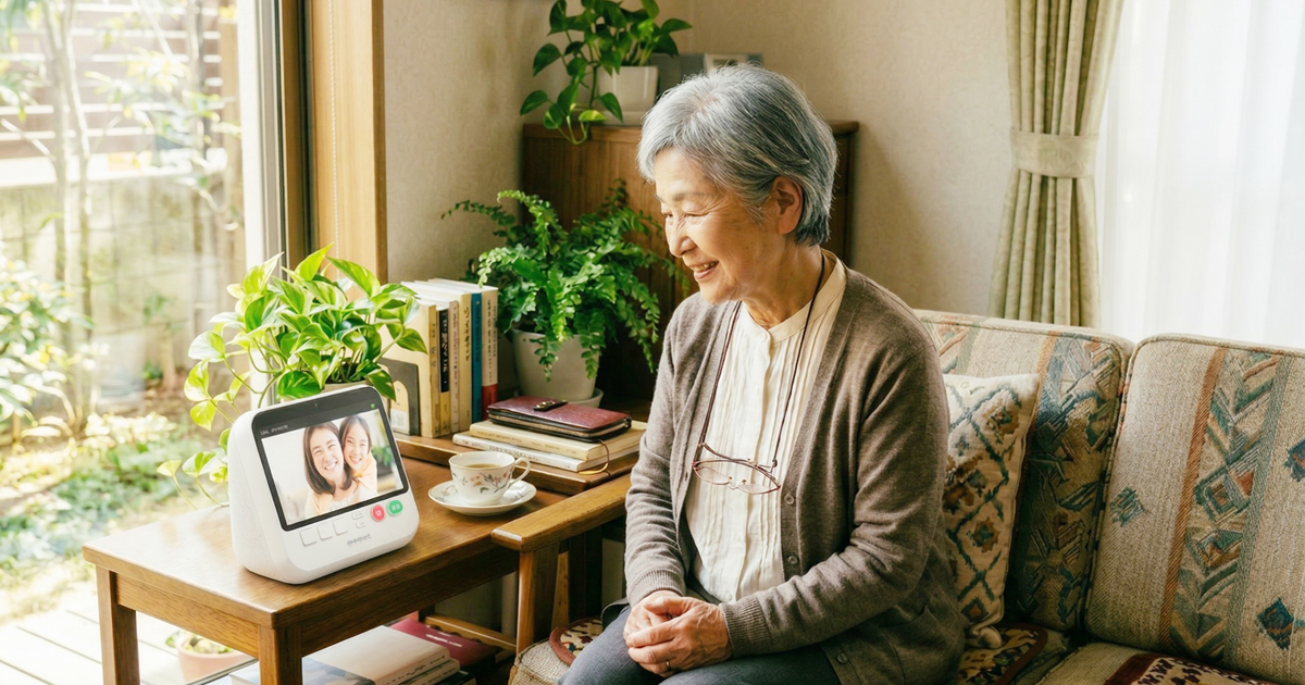親の一人暮らしで心配な時にできる5つの対策 | アイオーデータ I-O DATA