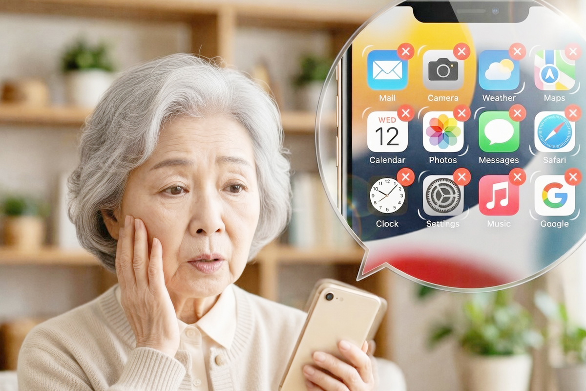 スマホに触ること自体が億劫