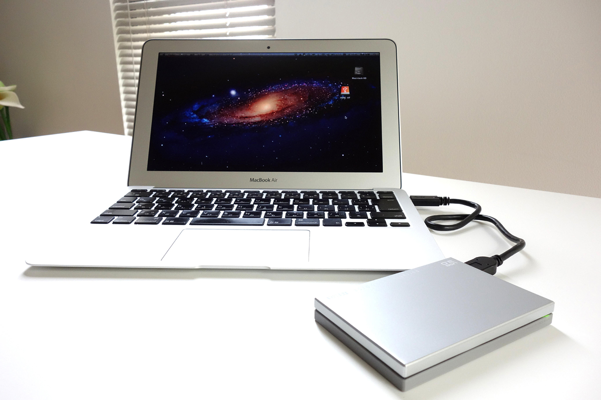 MacBook AirとHDPC-UT1.0SE