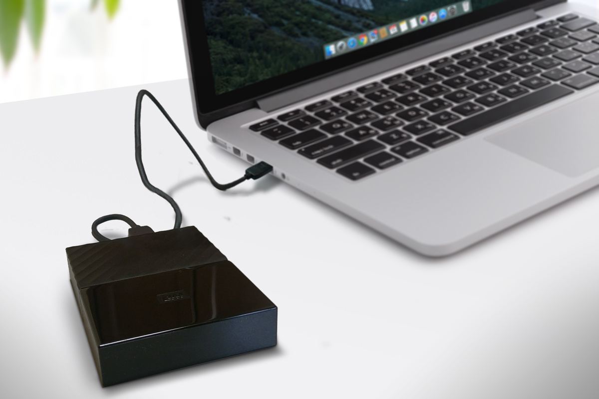 MacBookとMy Passport for Mac
