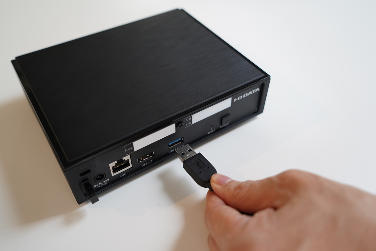 USB-DAC接続時はUSB端子（USB3.0/2.0）を使用