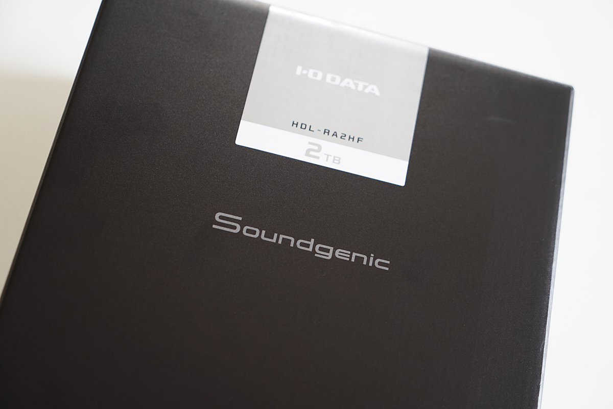 「Soundgenic（サウンドジェニック）」外箱