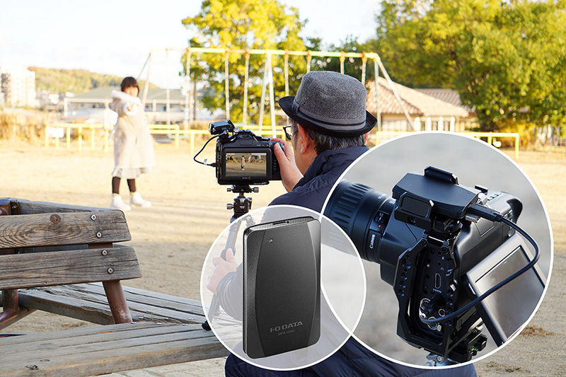Blackmagic Design社「Pocket Cinema Camera」とポータブルSSD「SSPA-USCシリーズ」