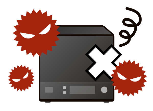 古いNASはセキュリティリスクが高まります！