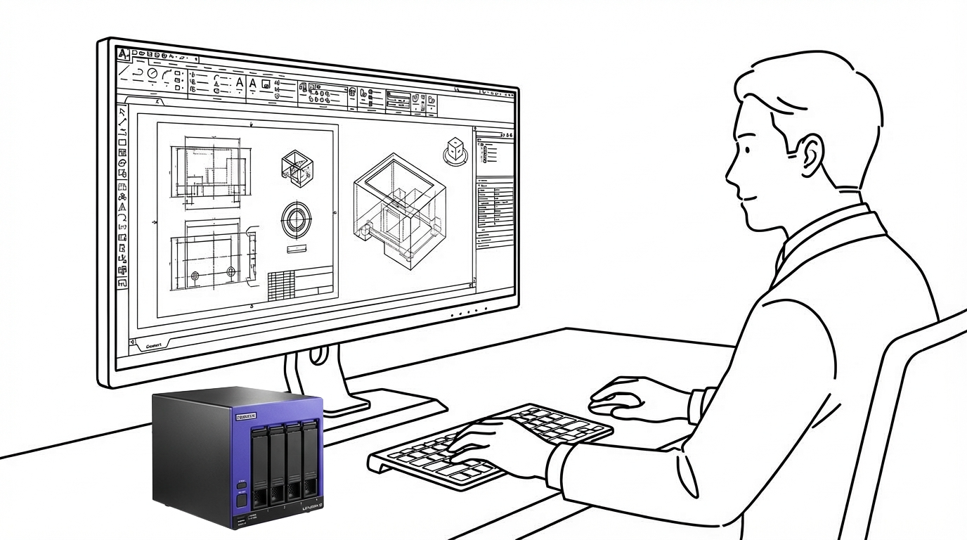 設計やCADデータを高速でやり取りしたい