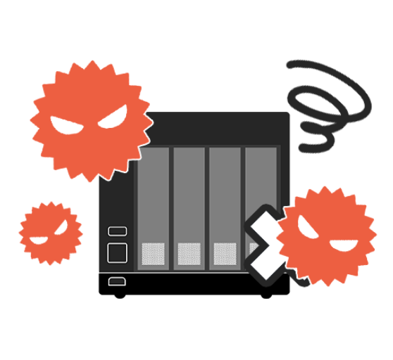 古いNASはセキュリティリスクが高まるイメージ