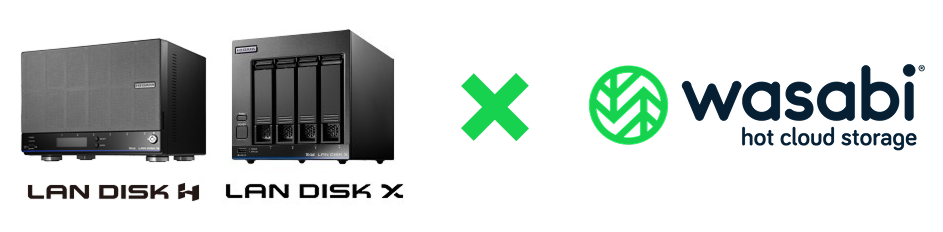 LinuxベースOS搭載NAS × Wasabiの特長
