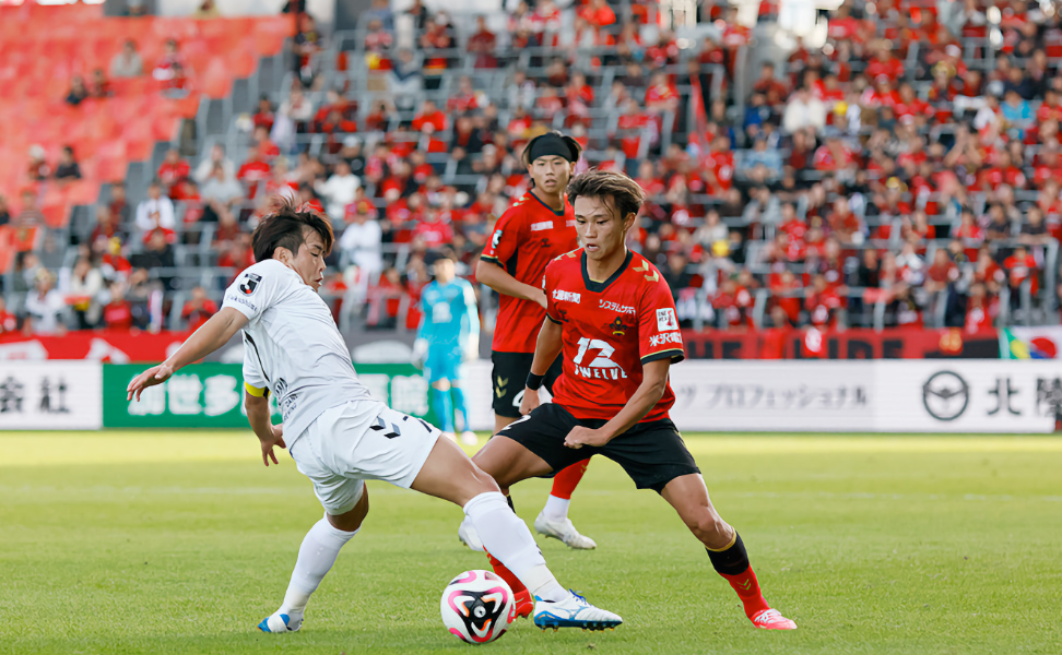 来場者限定のサッカー実況解説。ツエーゲン金沢