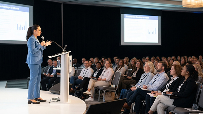 同時通訳や用語の解説に。学会