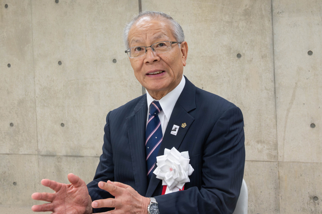 一般社団法人　石川県剣道連盟会長　南　信廣様
