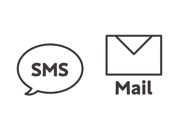 SMS／メールの送信から通話