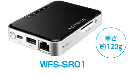 WFS-SR01 重さ約120g