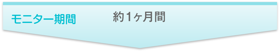 モニター期間