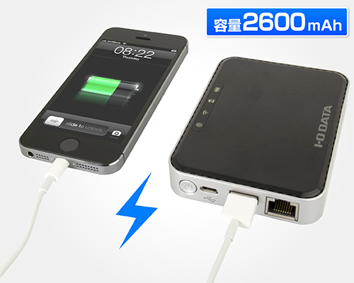 スマホ用の充電バッテリーとして！