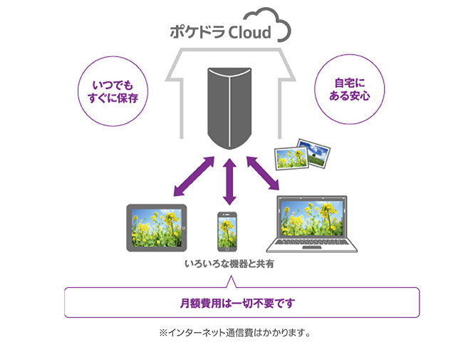 ポケドラCloud