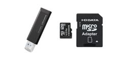 写真：USBメモリー／SDカード