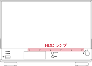 HDDランプ