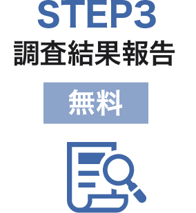 STEP3　調査結果報告