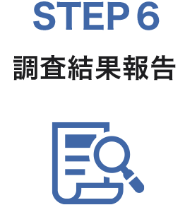 STEP6　調査結果報告