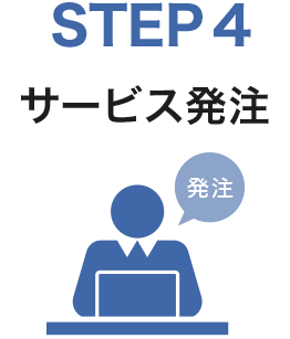 STEP4　サービス発注